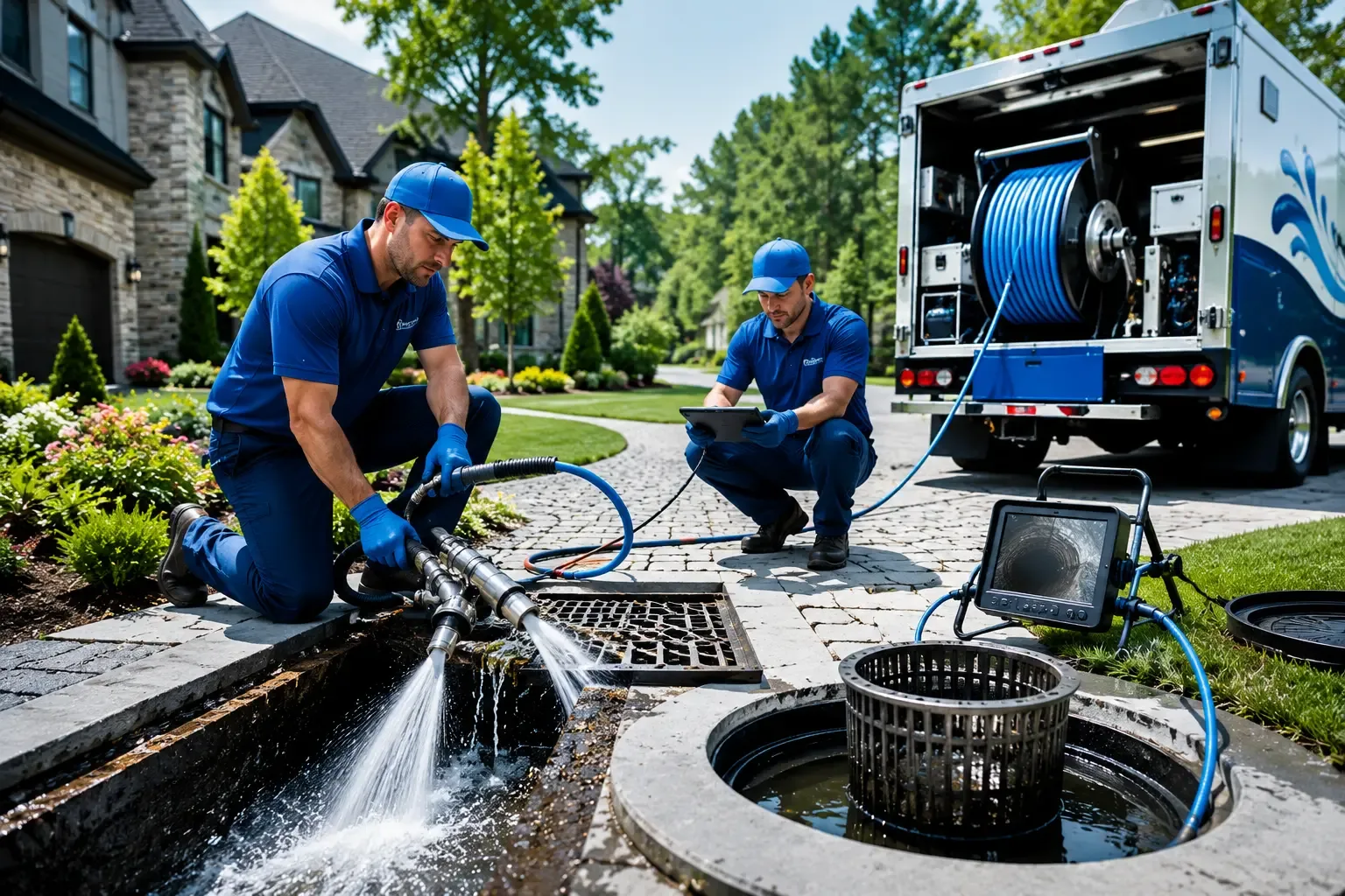 Local outdoor drain cleaning professionals in Perry, MO
